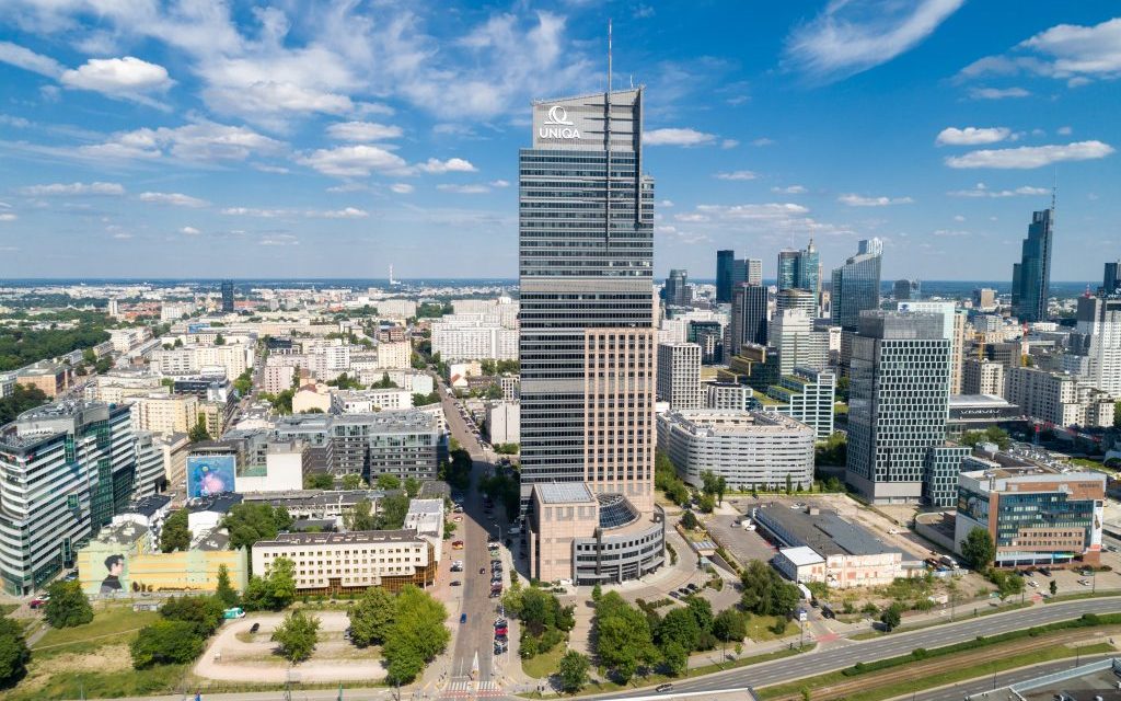 Flagowy biurowiec Globalworth już od 25 lat w krajobrazie Warszawy