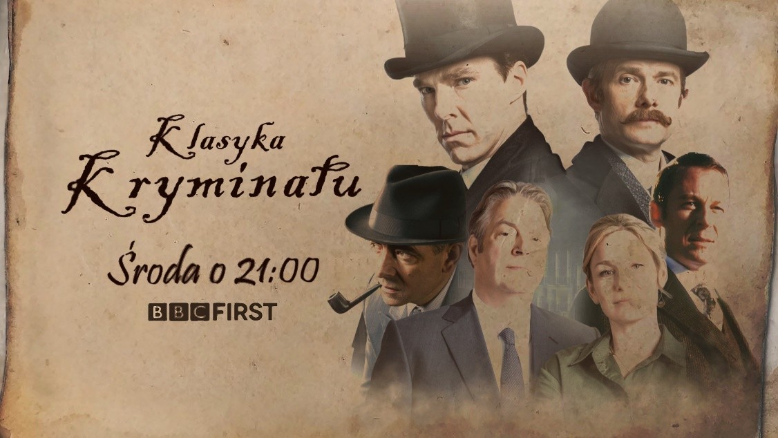 Słynni książkowi detektywi przejmują antenę BBC First Nowe pasmo Klasyka kryminału na lato w BBC First