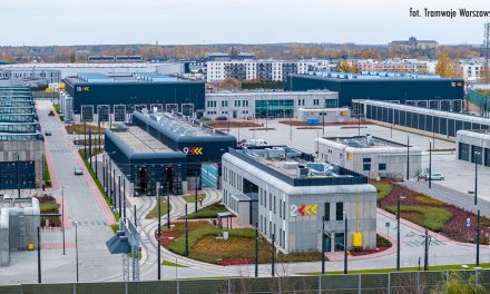 Flowcrete resin flooring at the Annopol Depot – the largest and most modern tram depot in Poland