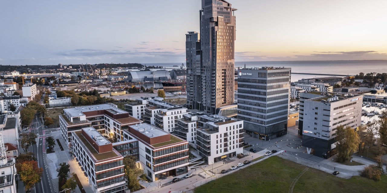 Waterfront w Gdyni z certyfikatami LEED dla biurowców i budynków mieszkalnych