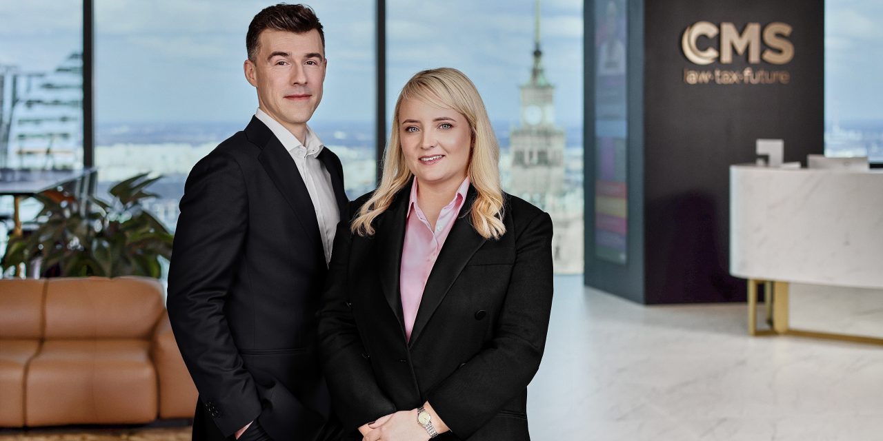 CMS ogłasza powołanie dwóch nowych partnerów: Agnieszki Starzyńskiej i Artura Bednarskiego